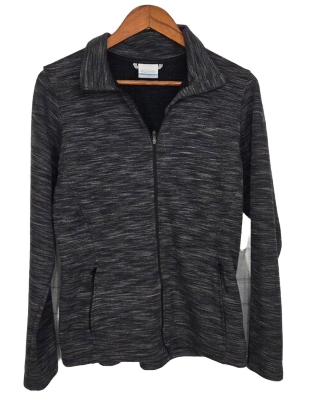 Columbia‎ dark gray full zip lightweight jacket/ sweatshirt